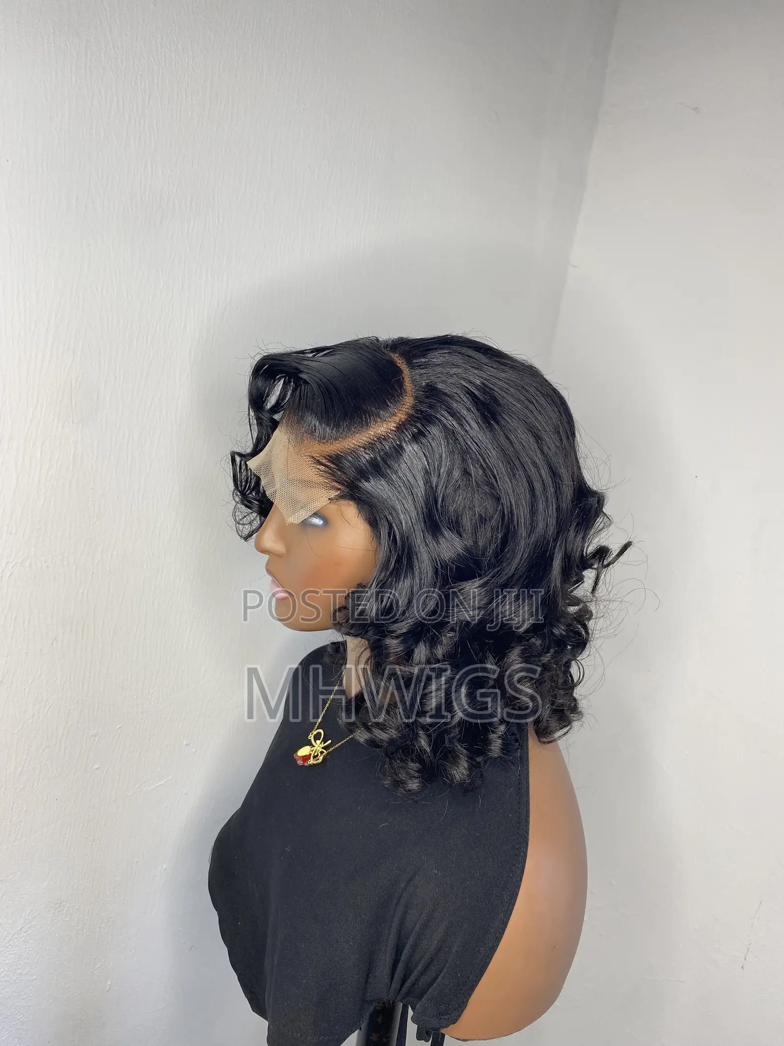 Glueless Egg Curl Wig Cap