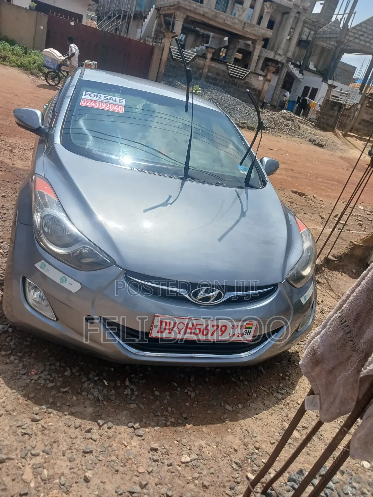 Hyundai Elantra 2013 Silver