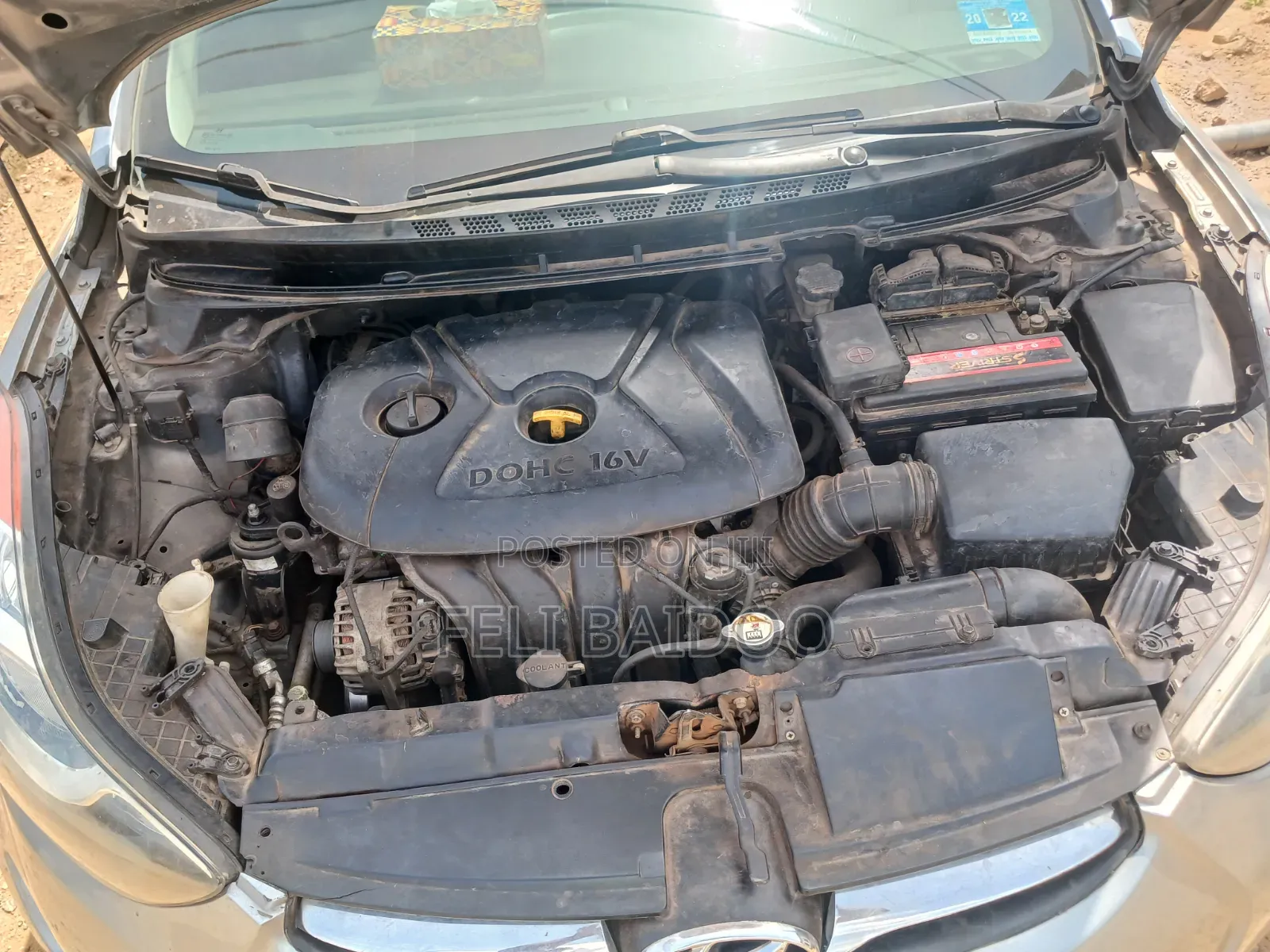 Hyundai Elantra 2013 Silver