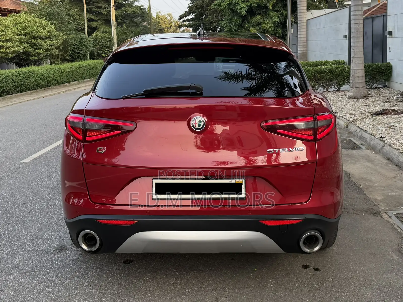 Alfa Romeo Stelvio 2.0 AWD 2018 Red