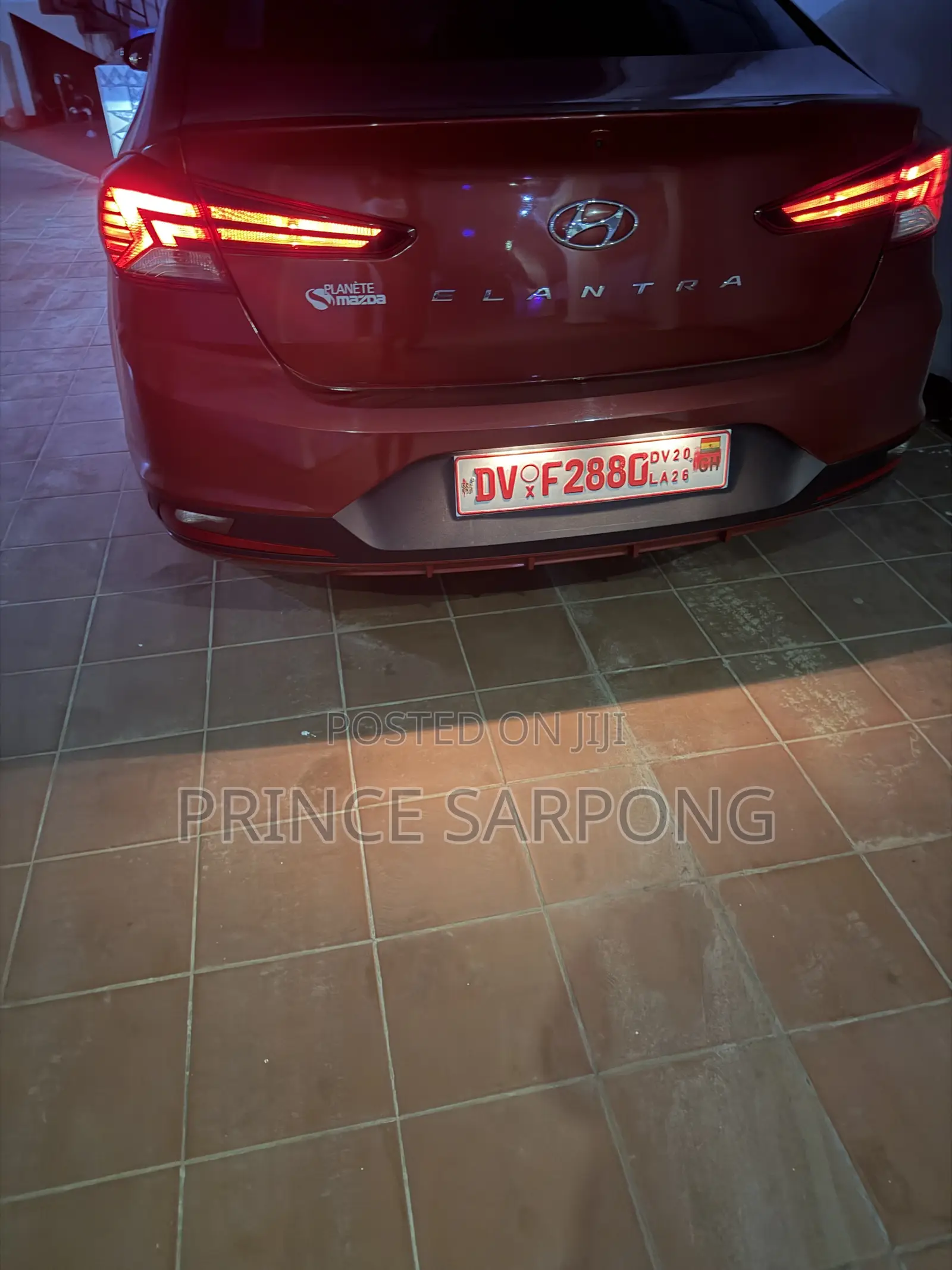 Hyundai Elantra Limited 2020 Red