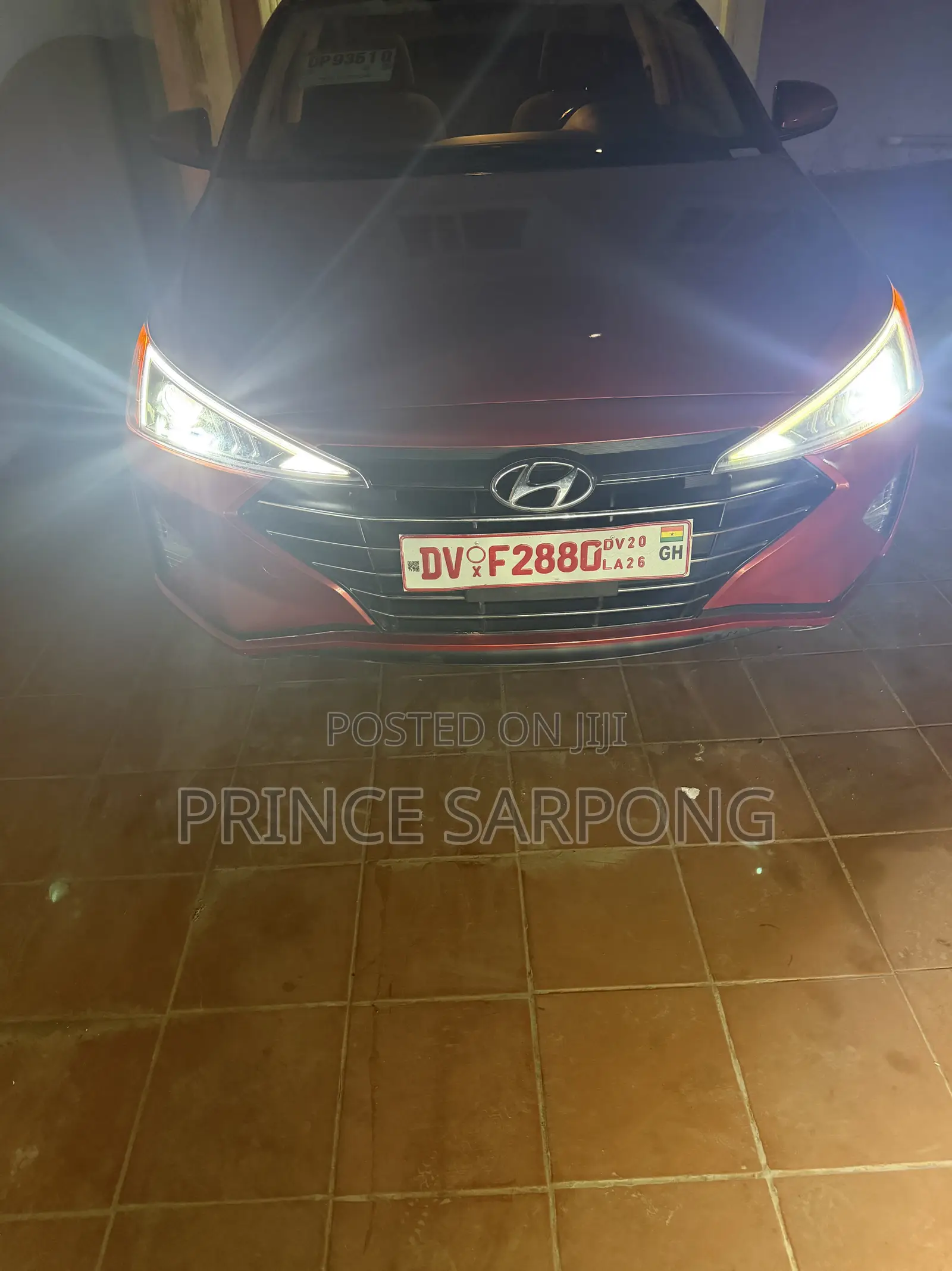 Hyundai Elantra Limited 2020 Red