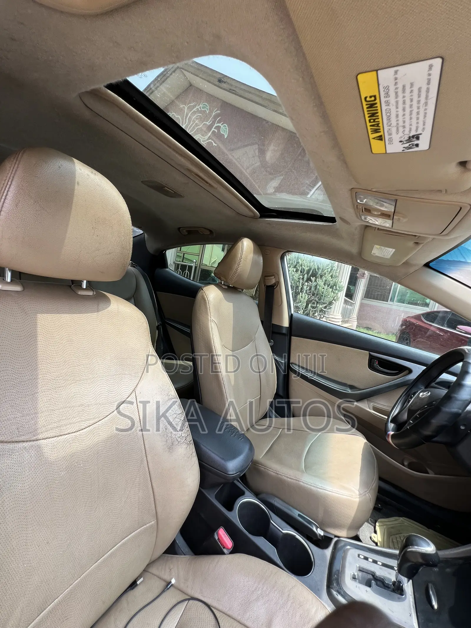 Hyundai Elantra Limited Sedan FWD (1.8L 4cyl 6A) 2013 White
