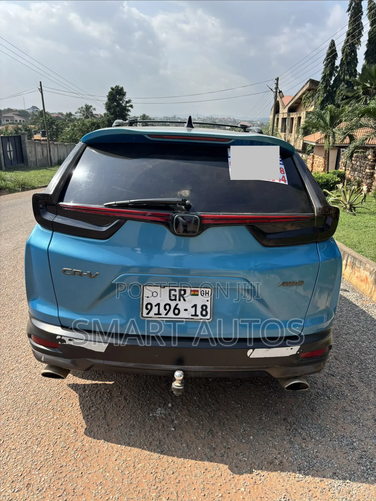 Honda CR-V LX 4dr SUV AWD (2.4L 4cyl CVT) 2017 Blue