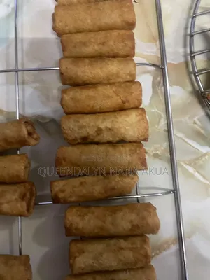 Fresh Spring Rolls and Samosa