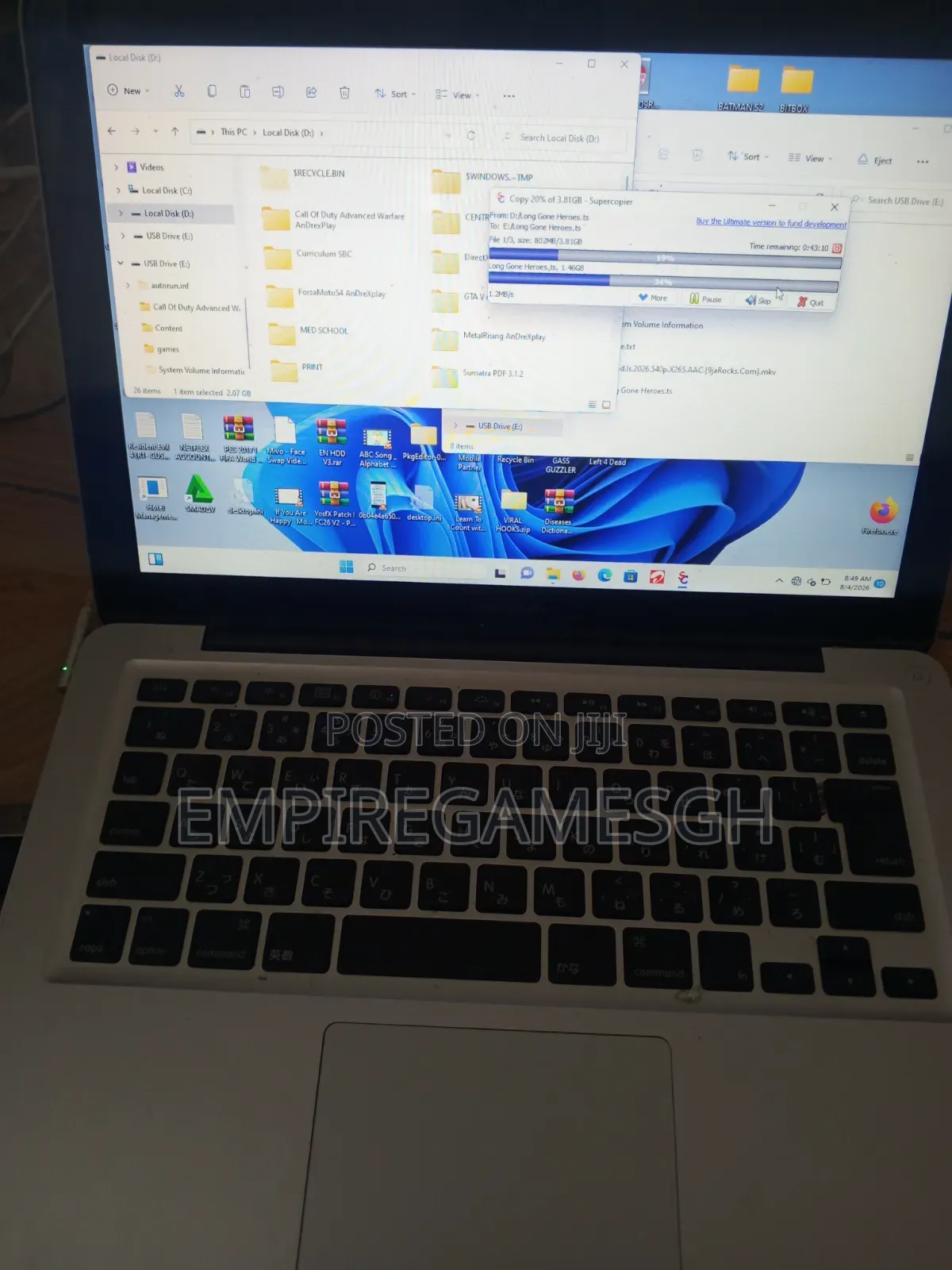 Windows Installation for MacBook and iMac (Home/ Office Service)