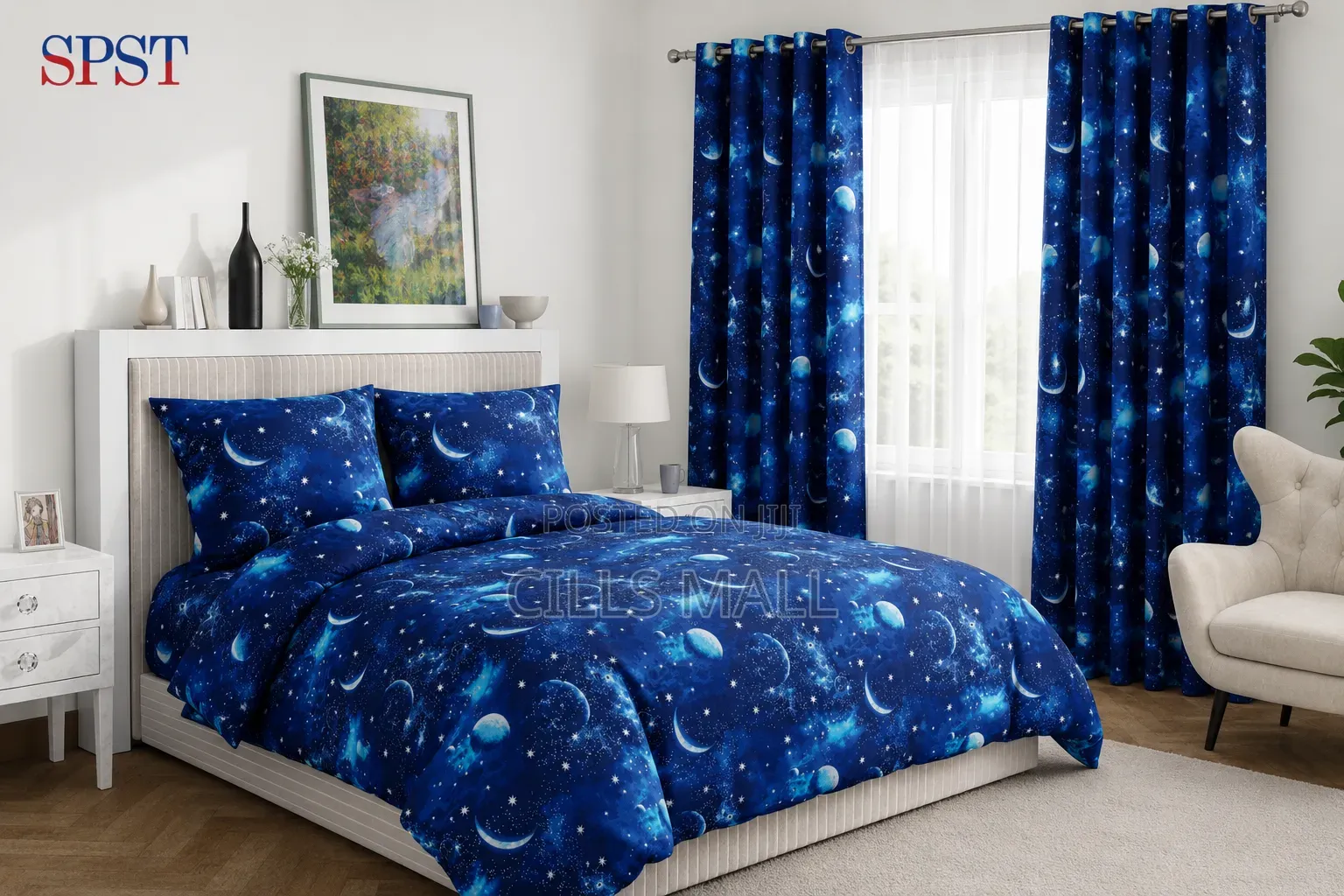 2 Bedsheets 4 Pillow Case(double)