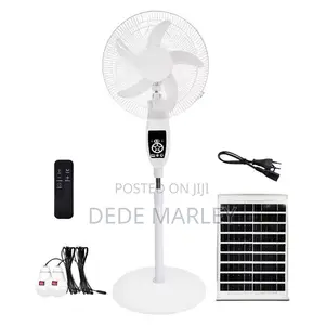 Rechargeable Fan With Solar Panel