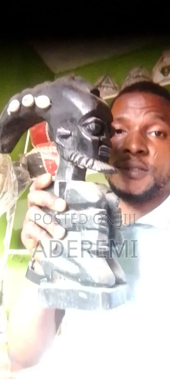 Yorùbá-Inspired Wooden Sculptures