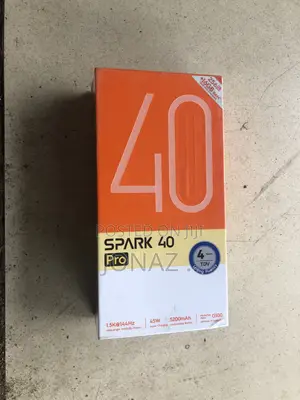 New Tecno Spark 40 Pro 256 GB Black