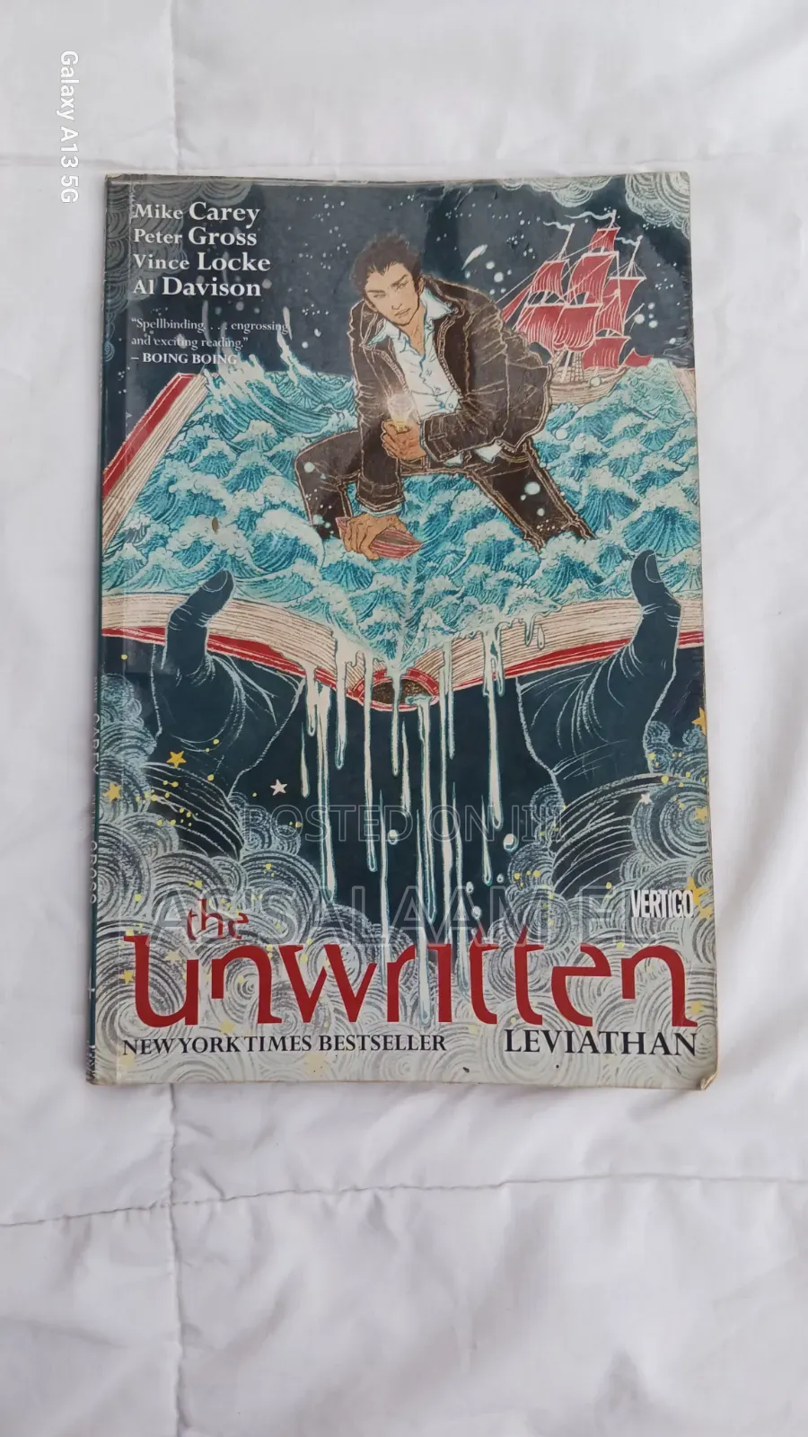  the Unwritten: Leviathan – Mike Carey Peter Gross