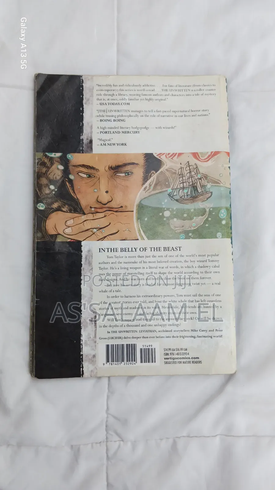 the Unwritten: Leviathan – Mike Carey Peter Gross