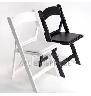 Gladiator, Wedding Party Rental Rasin Style Foldable White Chairs