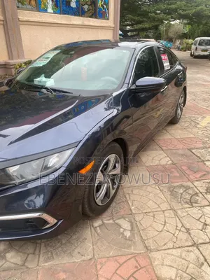 Honda Civic LX Sedan 2019 Matt Black