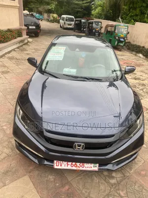 Honda Civic LX Sedan 2019 Matt Black