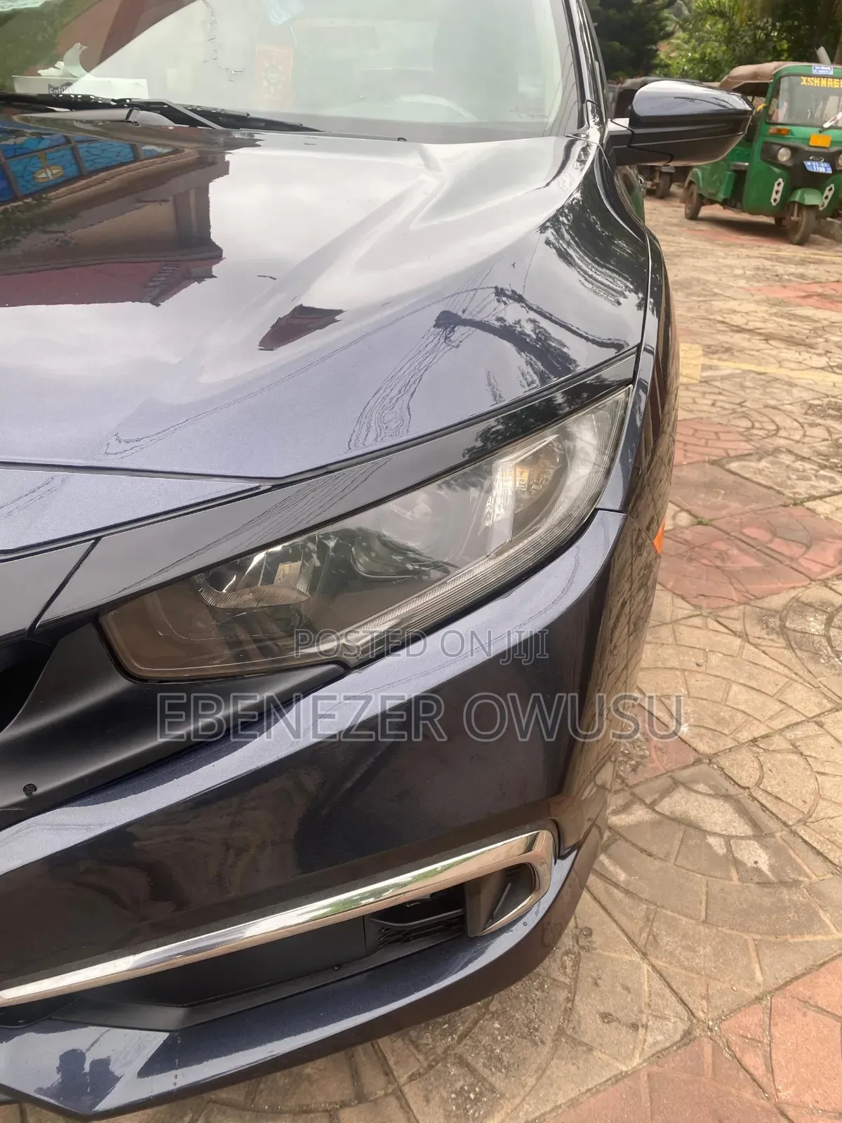 Honda Civic LX Sedan 2019 Matt Black