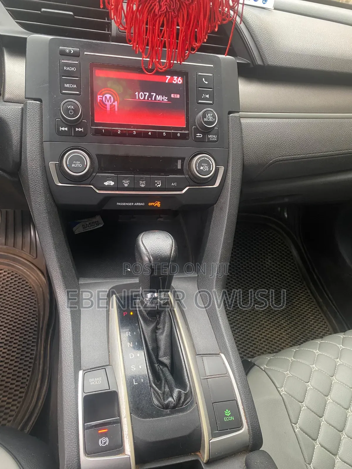 Honda Civic LX Sedan 2019 Matt Black