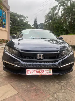 Honda Civic LX Sedan 2019 Matt Black