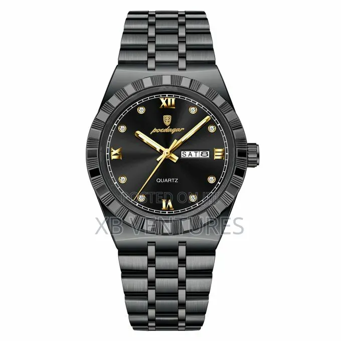 POEDAGAR 872 Men's Watch Business Leisure Black