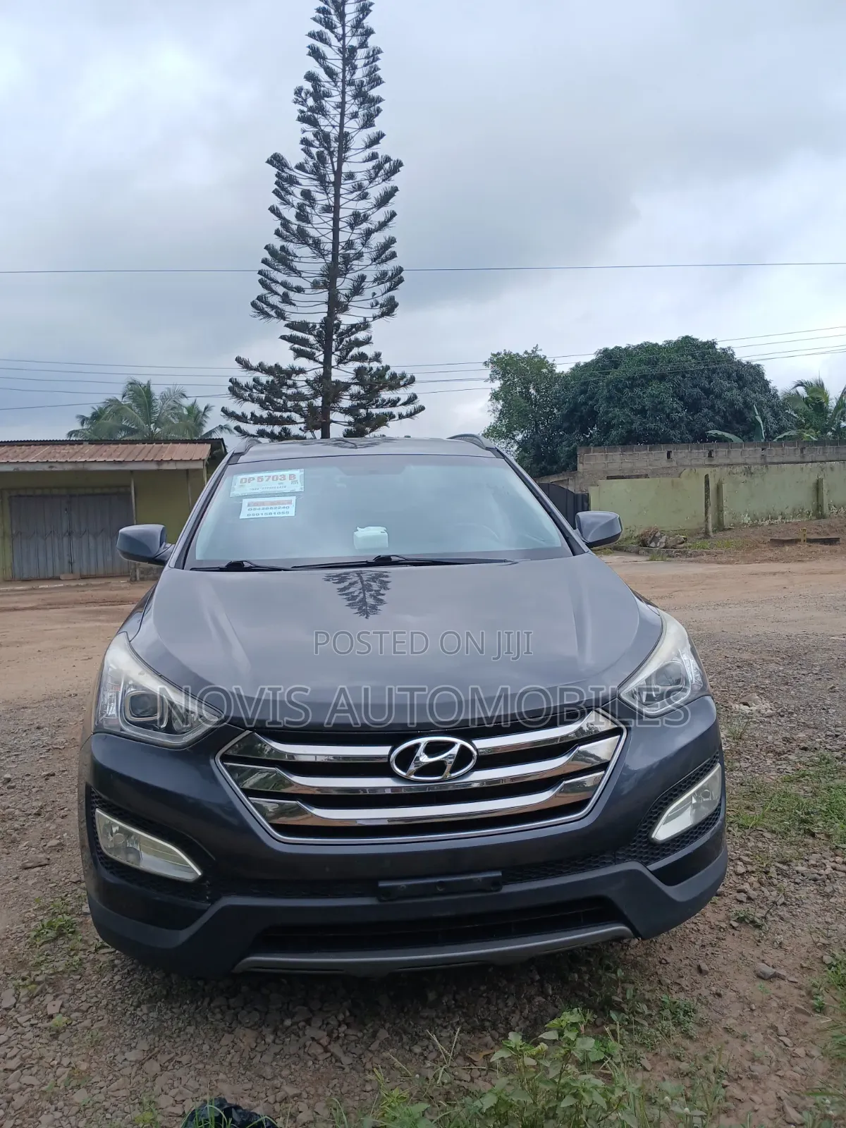 Hyundai Santa Fe SE AWD 2016 Gray