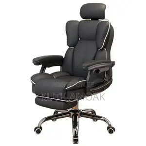 Svivel Chair With Backrest and Foot Rest