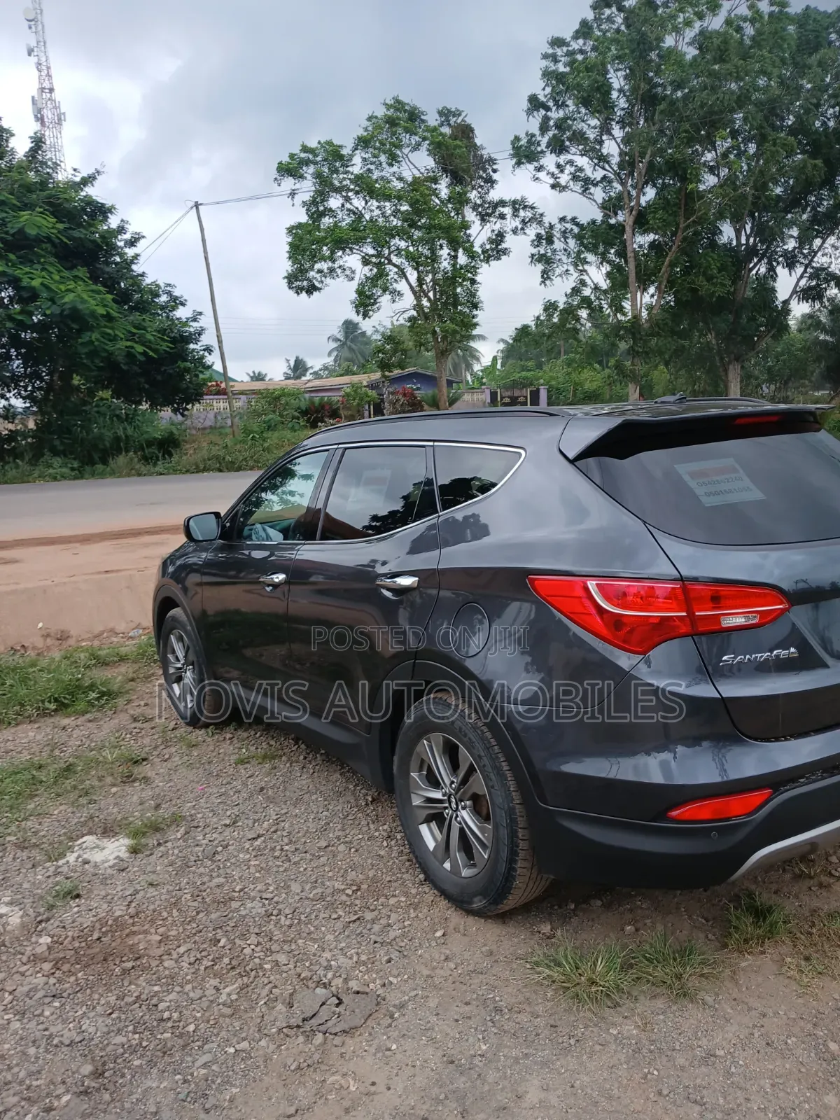 Hyundai Santa Fe SE AWD 2016 Gray