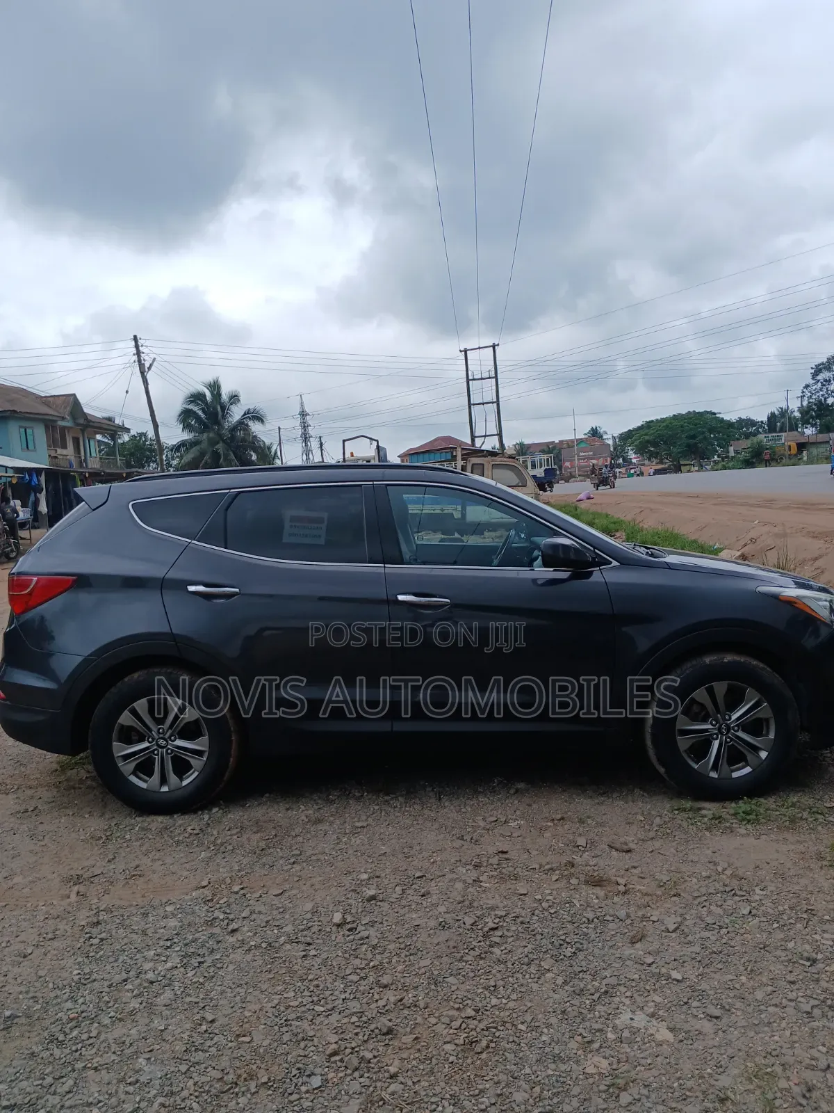 Hyundai Santa Fe SE AWD 2016 Gray