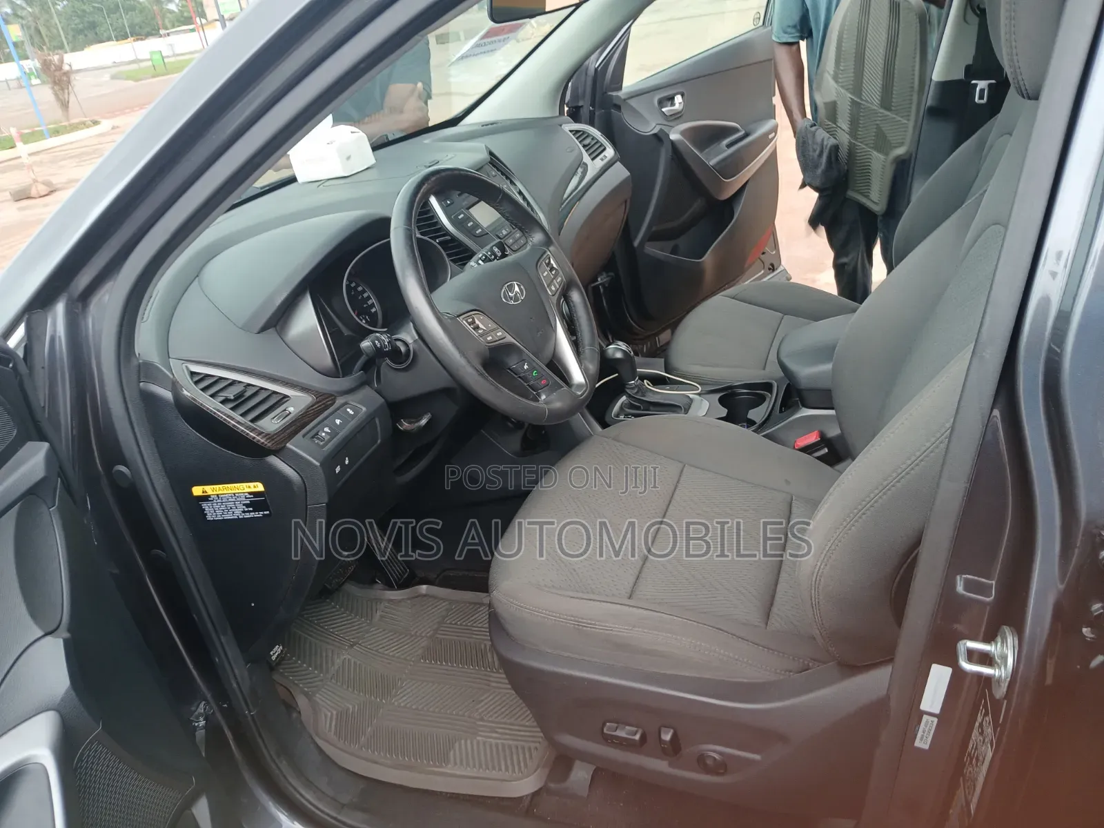 Hyundai Santa Fe SE AWD 2016 Gray