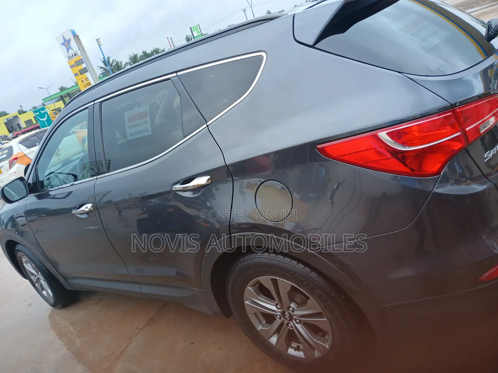 Hyundai Santa Fe SE AWD 2016 Gray