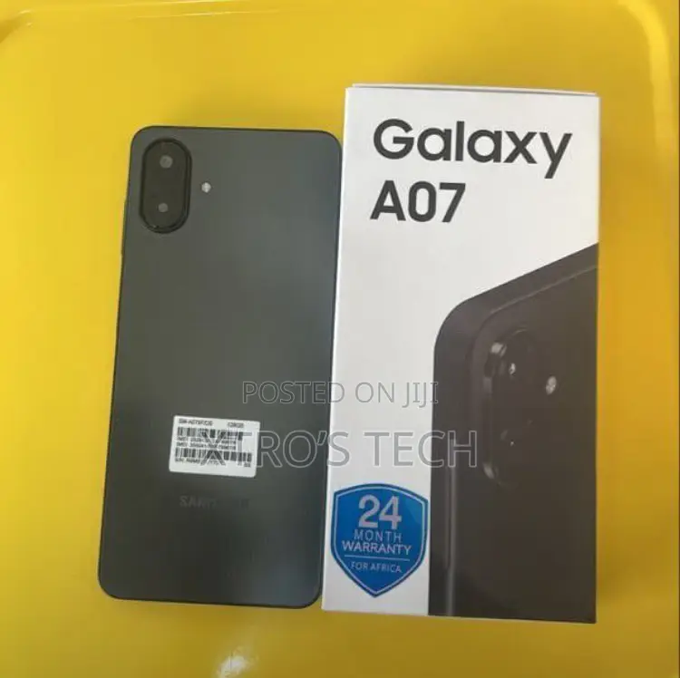 New Samsung Galaxy A07 5G 128 GB Black