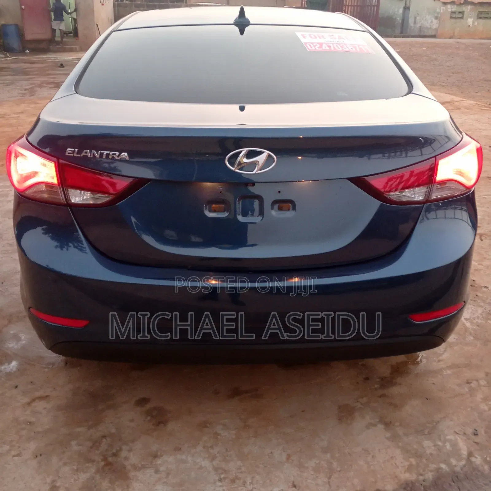 Hyundai Elantra 2014 Black