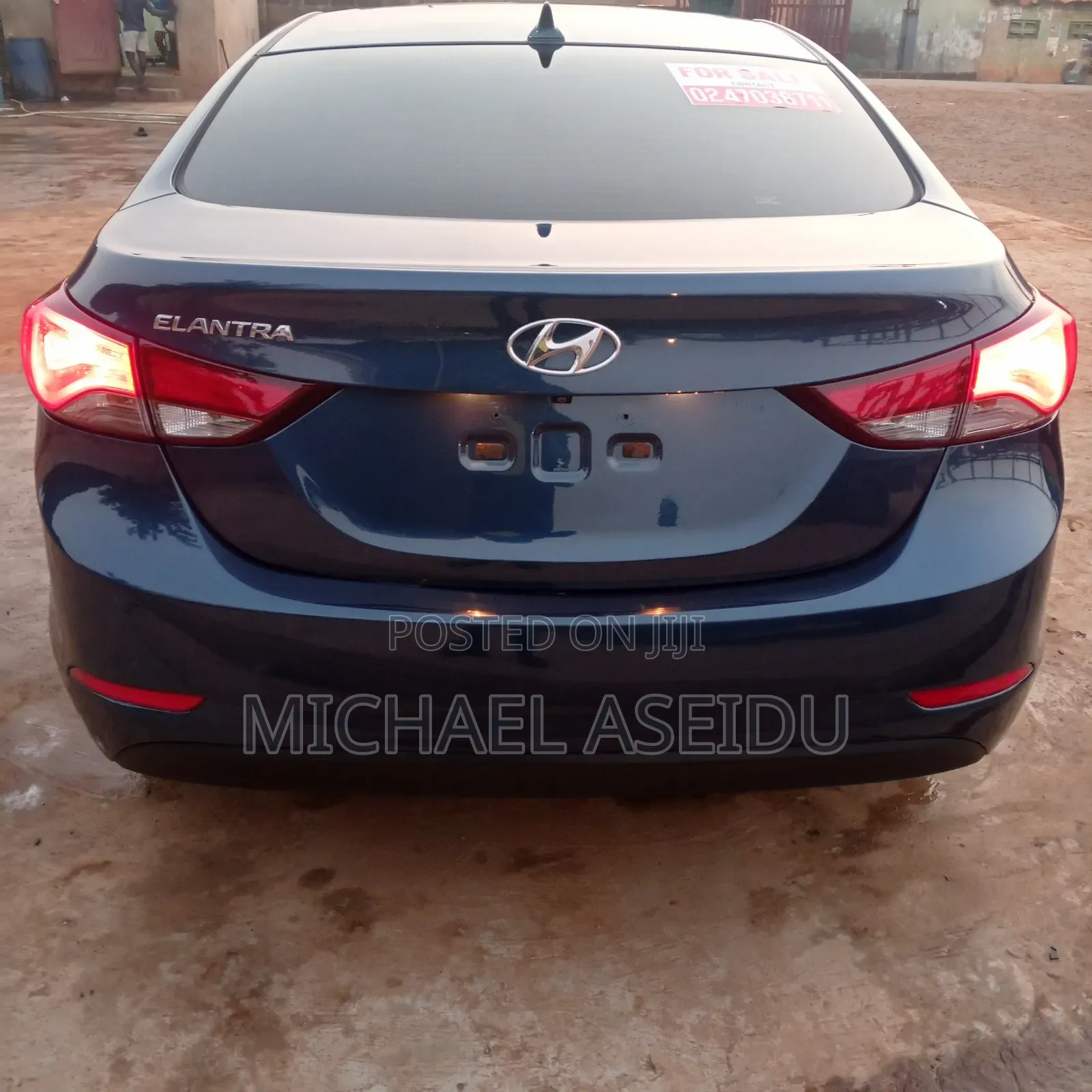 Hyundai Elantra 2014 Black