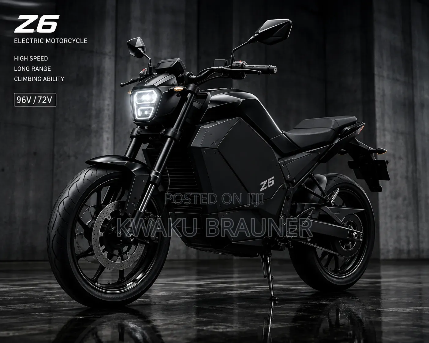 New Zongshen ZT6 2025 Black
