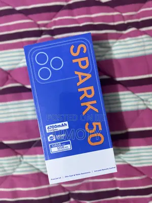 New Tecno Spark 50 128 GB Black