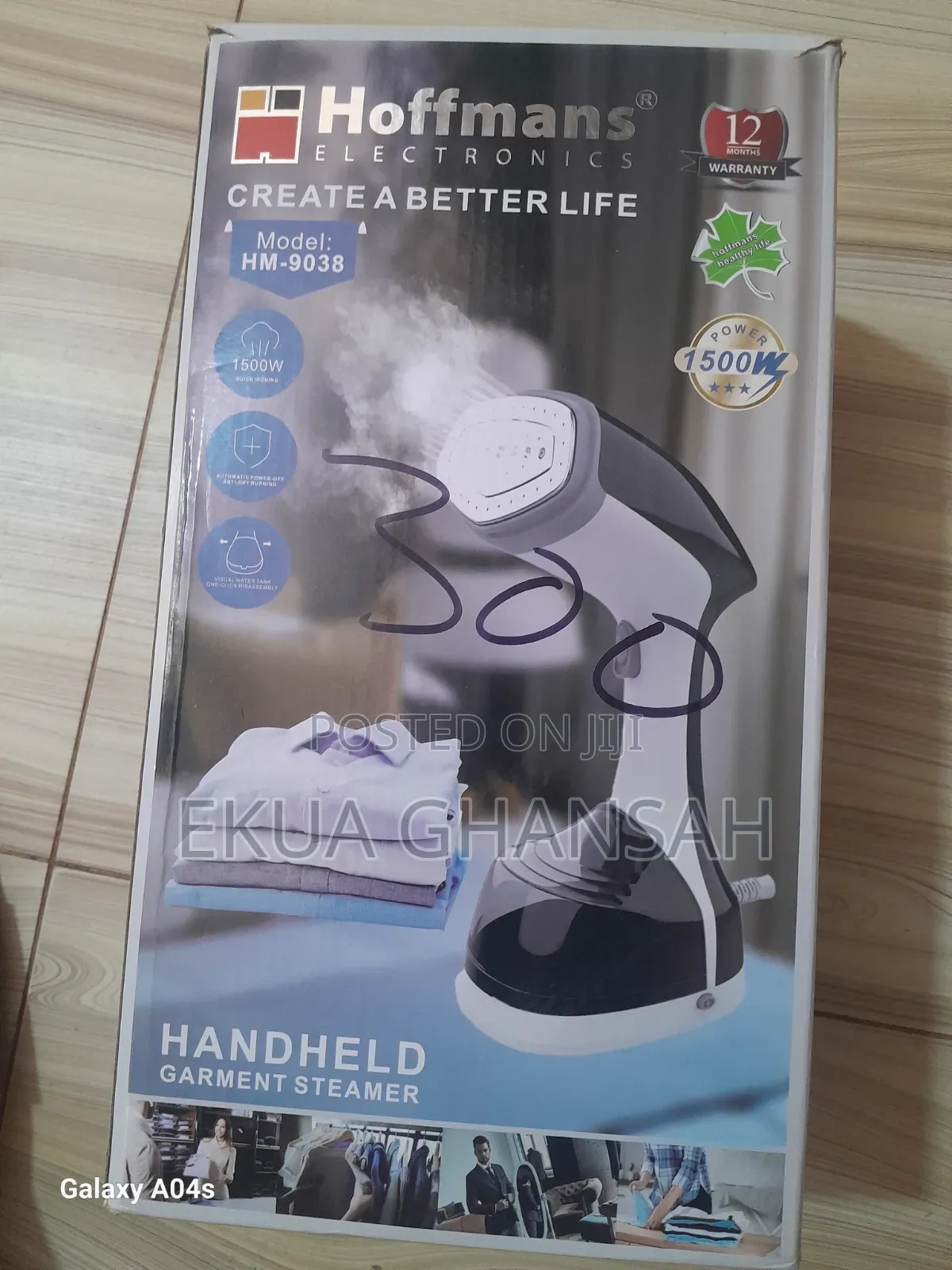 Handheld Garment Steamer