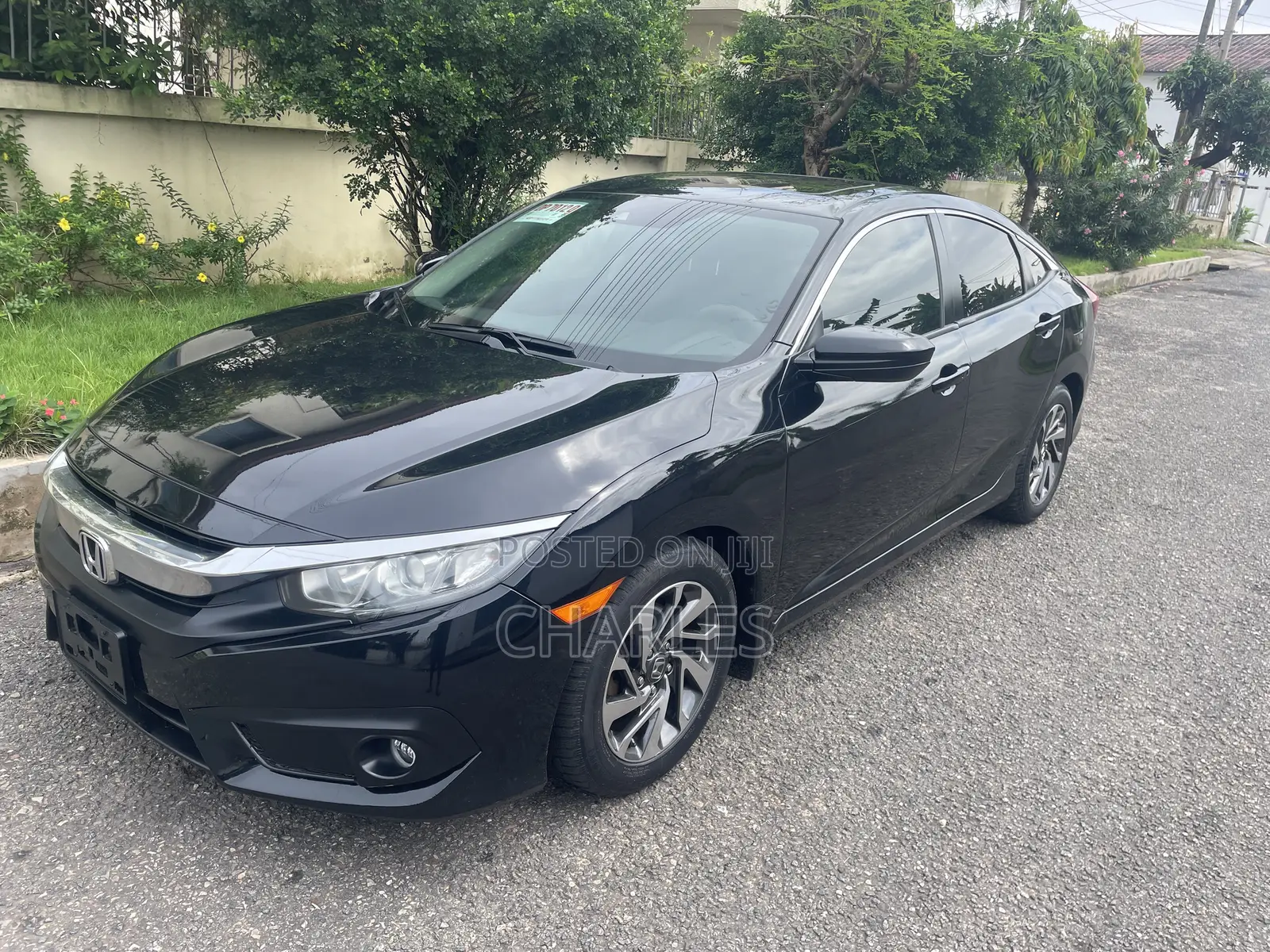 Honda Civic EX 4dr Sedan (2.0L 4cyl) 2017 Black