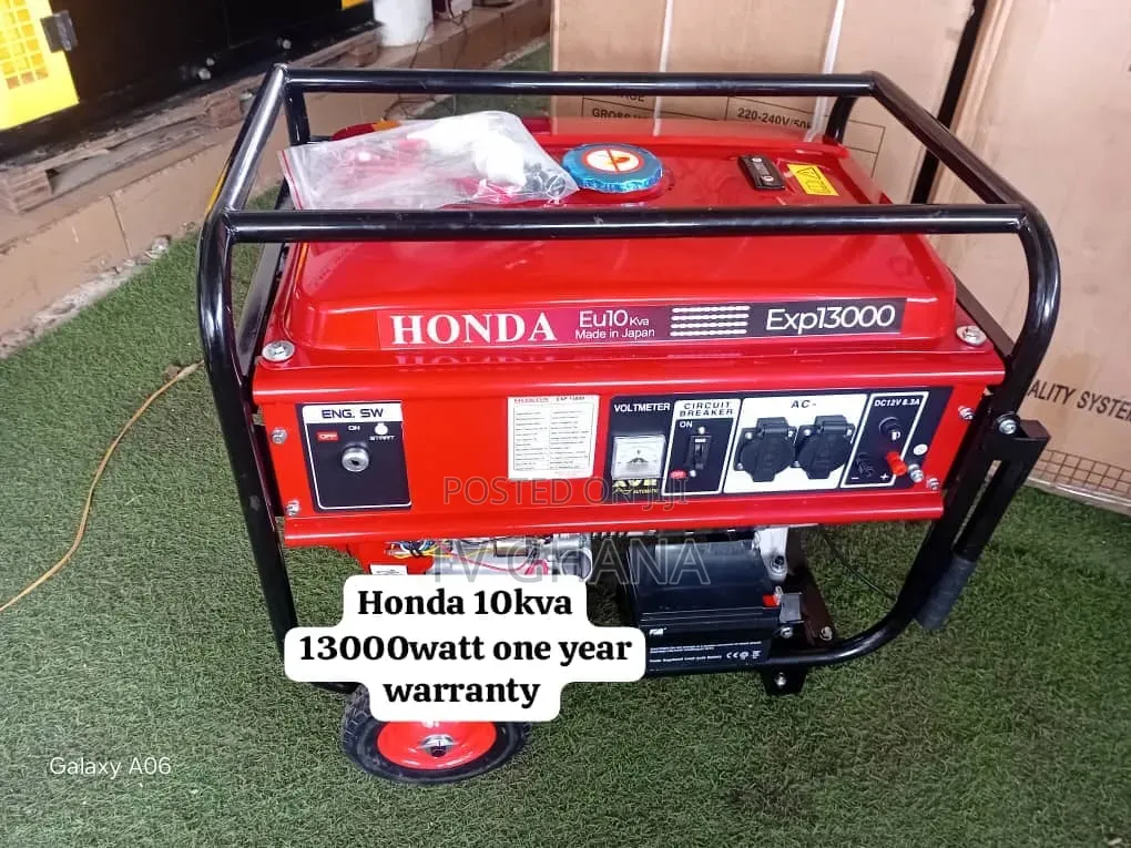 Honda 10kVA Generator – Long Runtime Low Fuel Consumption10kva