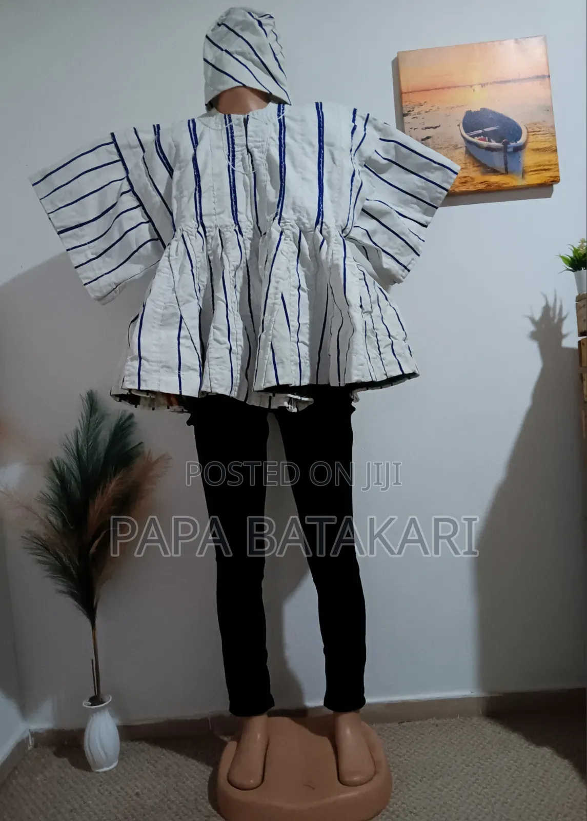 PAPA BATAKARI ( SMOCKS) Authentic Ghanaian Fugu