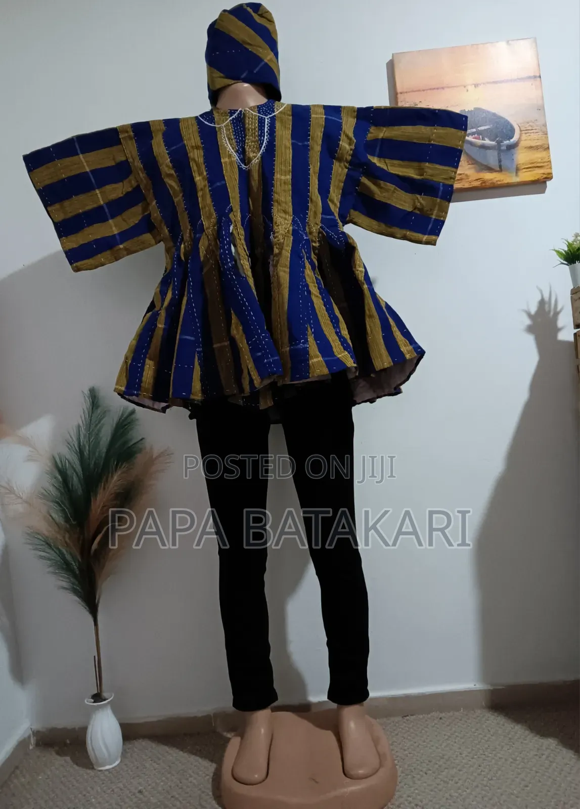PAPA BATAKARI ( SMOCKS) Authentic Ghanaian Fugu