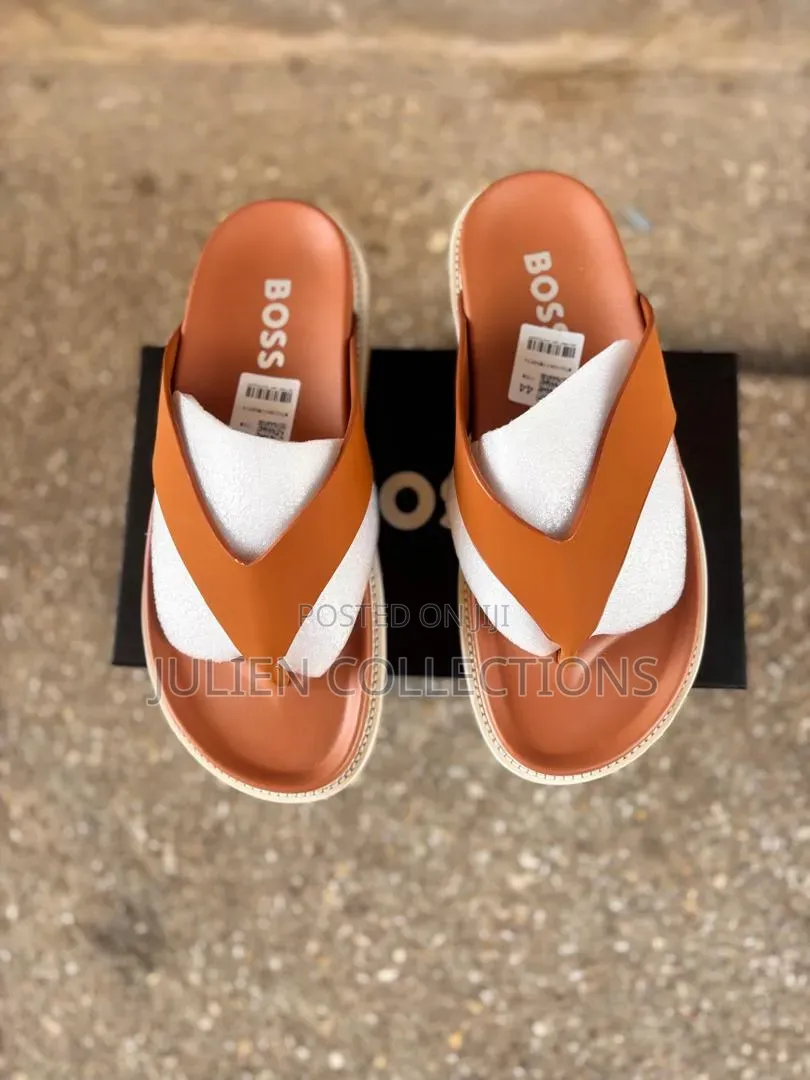 Original Boss Sandals Black and Brown