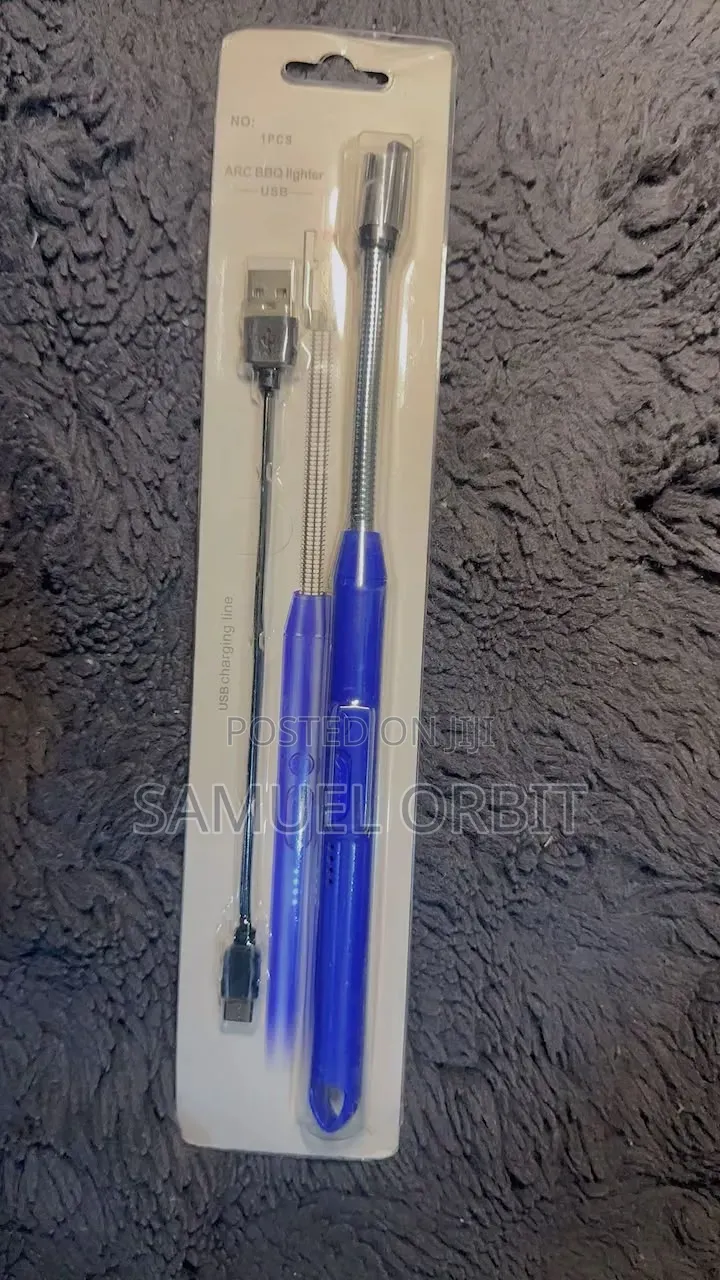 USB Rechargeable Electric Arc Lighter – Windproof Flameless