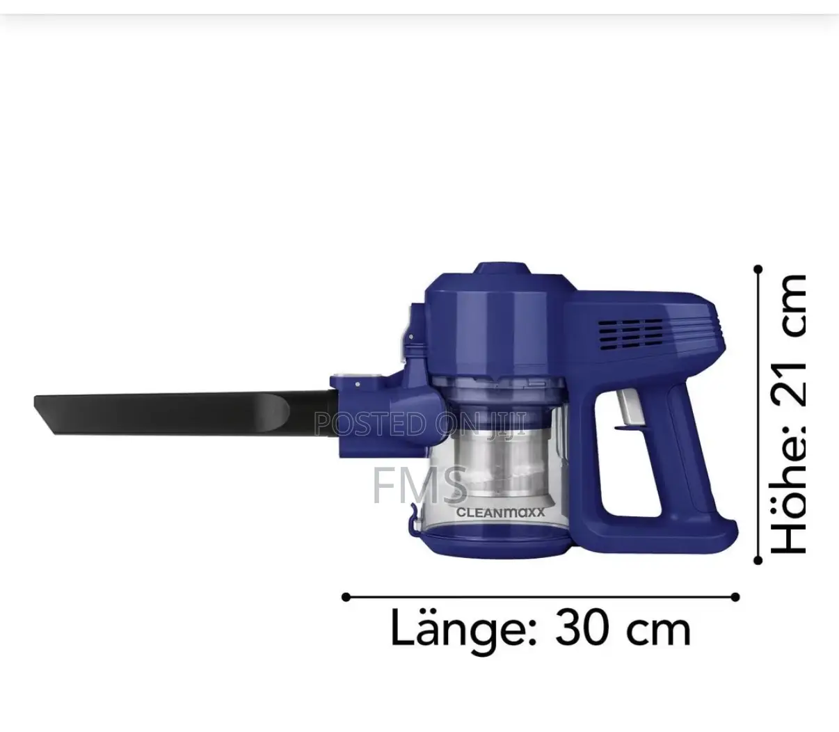 CLEANmaxx Cordless 2-in-1 Handheld Floor Vacuum Cleaner