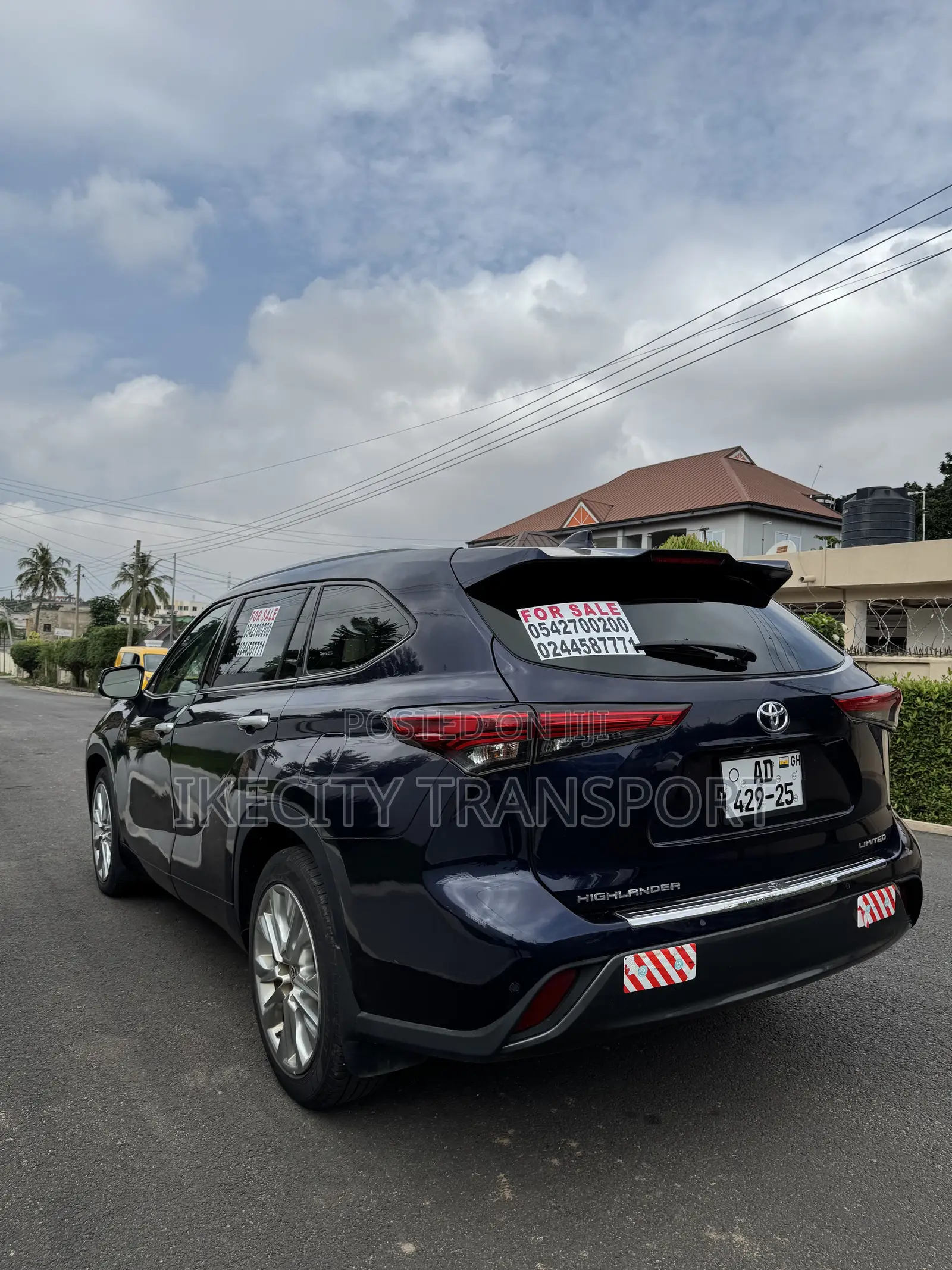 Toyota Highlander Limited AWD 2020 Blue