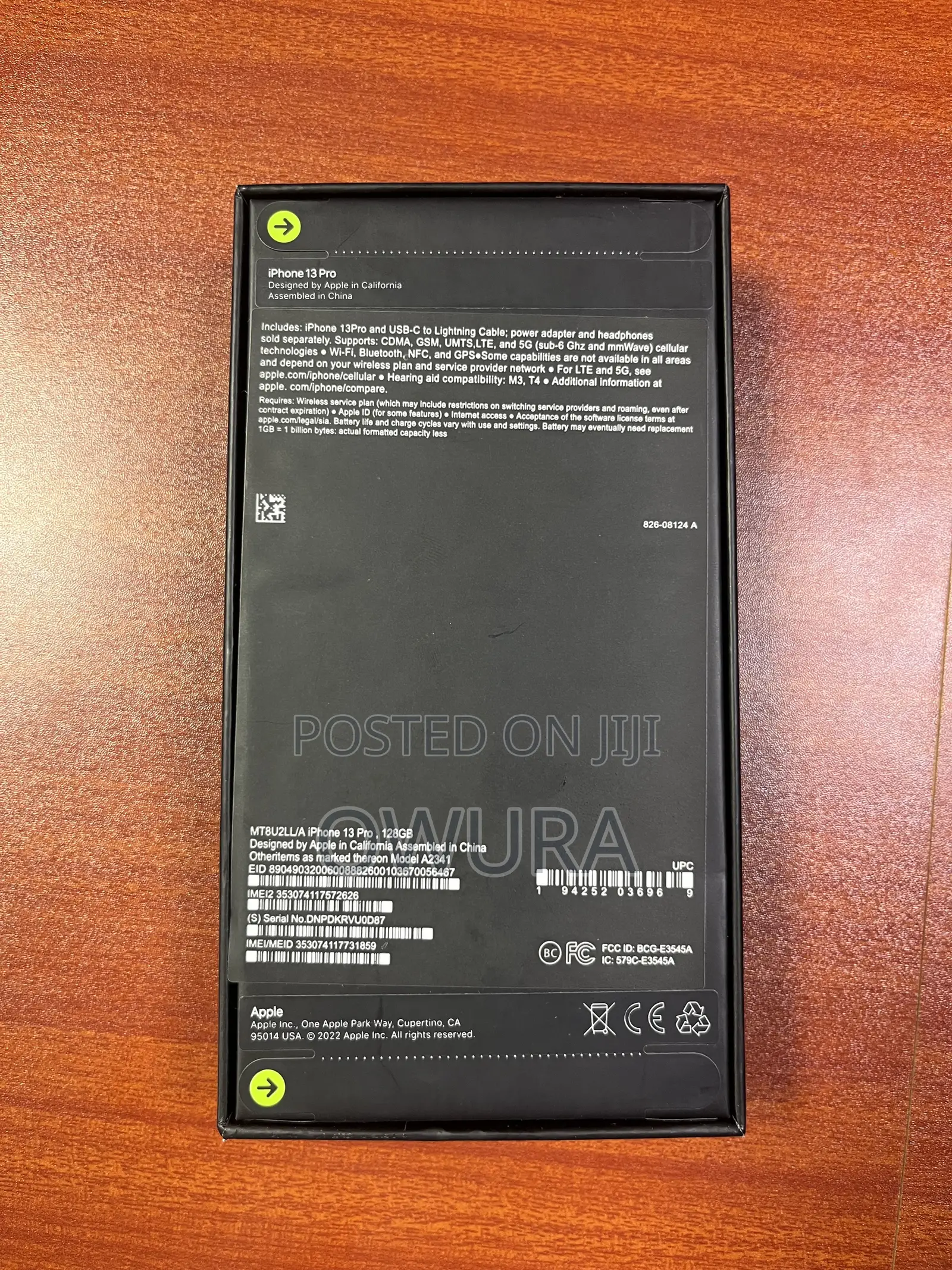 New Apple iPhone 13 Pro 128 GB Blue