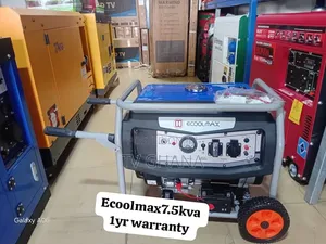 Ecoolmax 7.5kVA Petrol Generator – Best Value in Ghana7.5kva