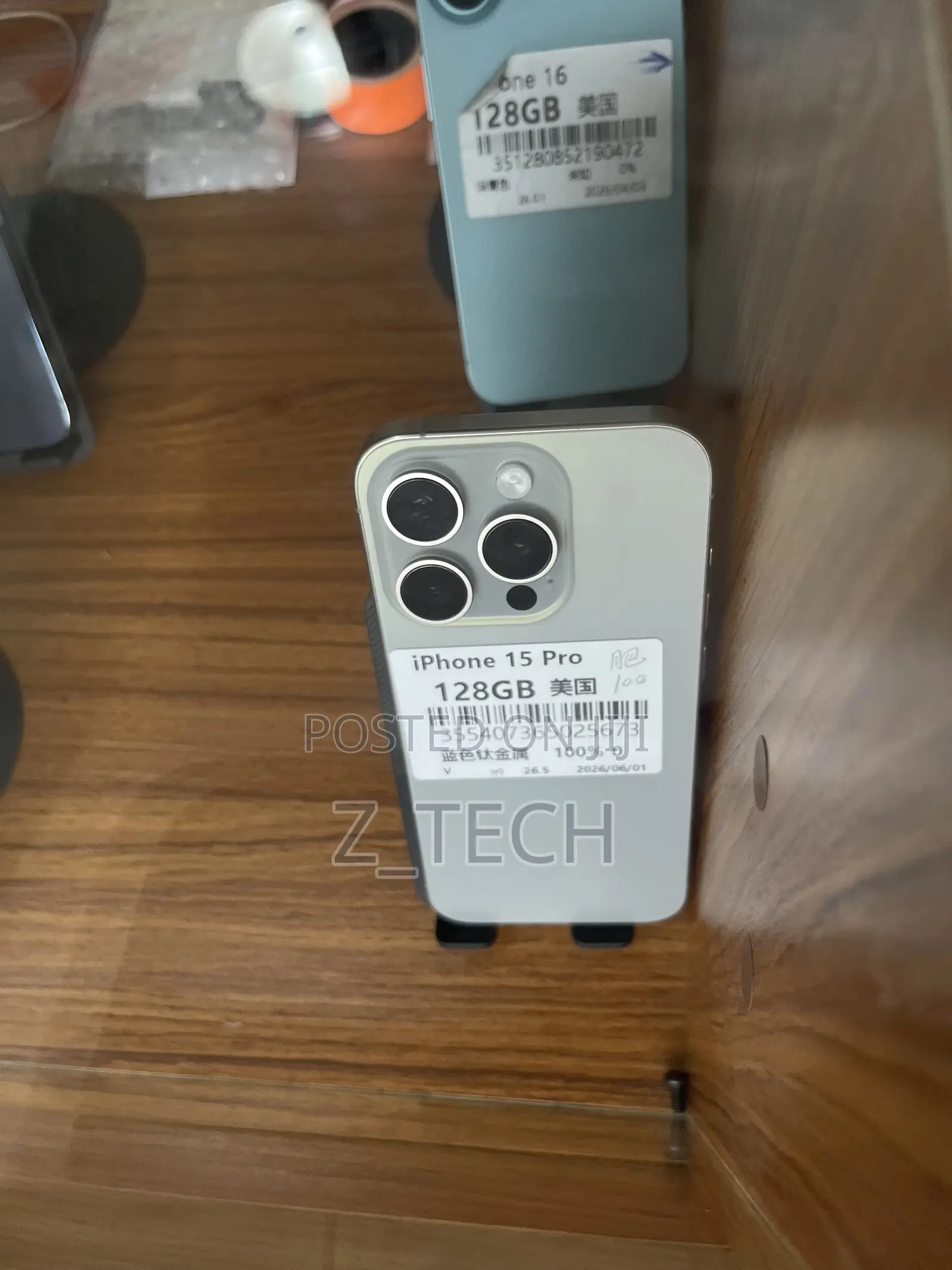 New Apple iPhone 15 Pro 128 GB Gray