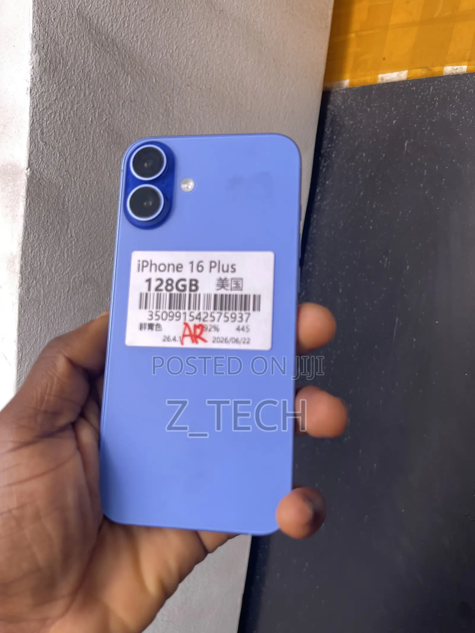 Apple iPhone 16 Plus 128 GB Blue