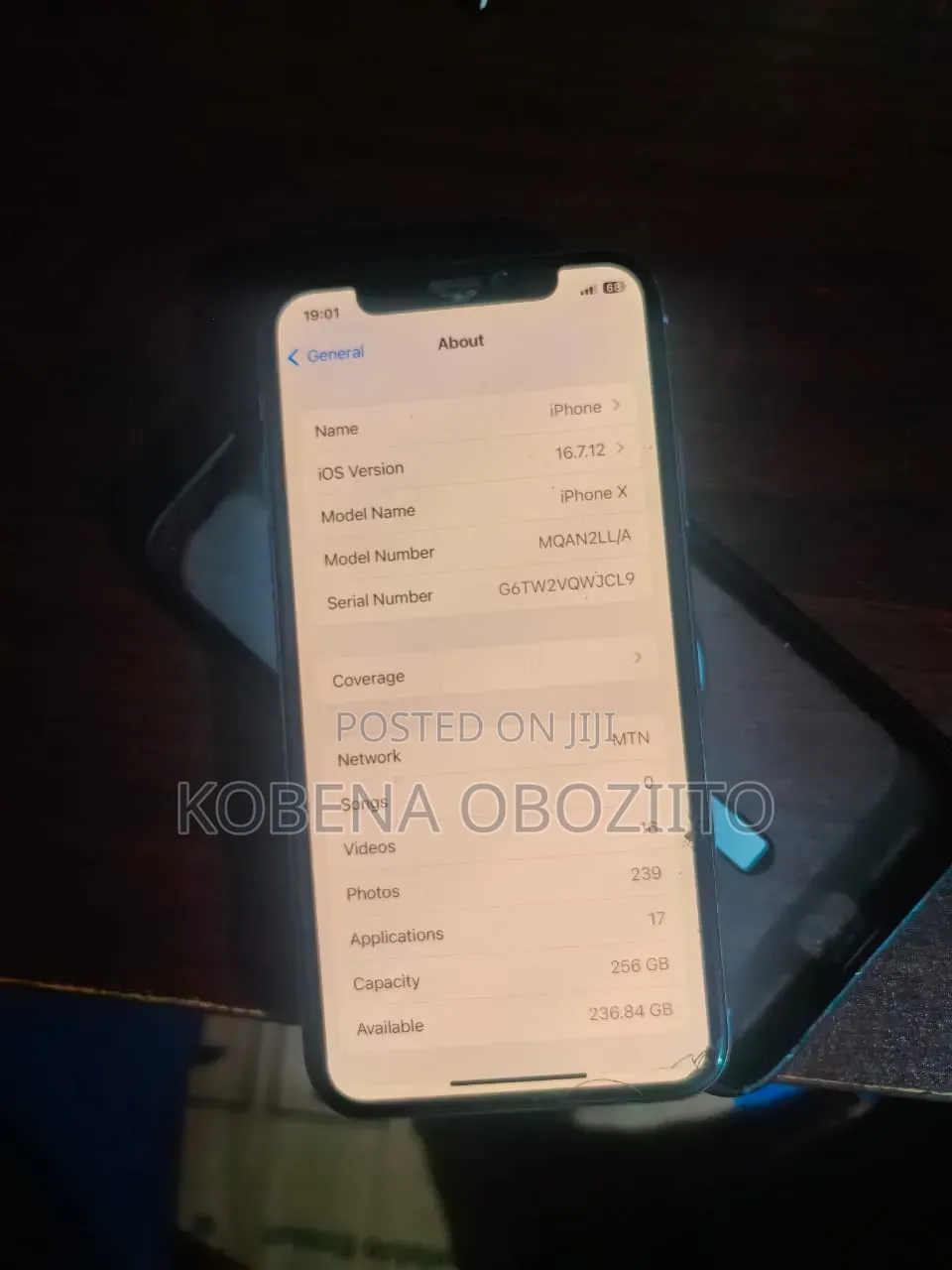 Apple iPhone X 256 GB White