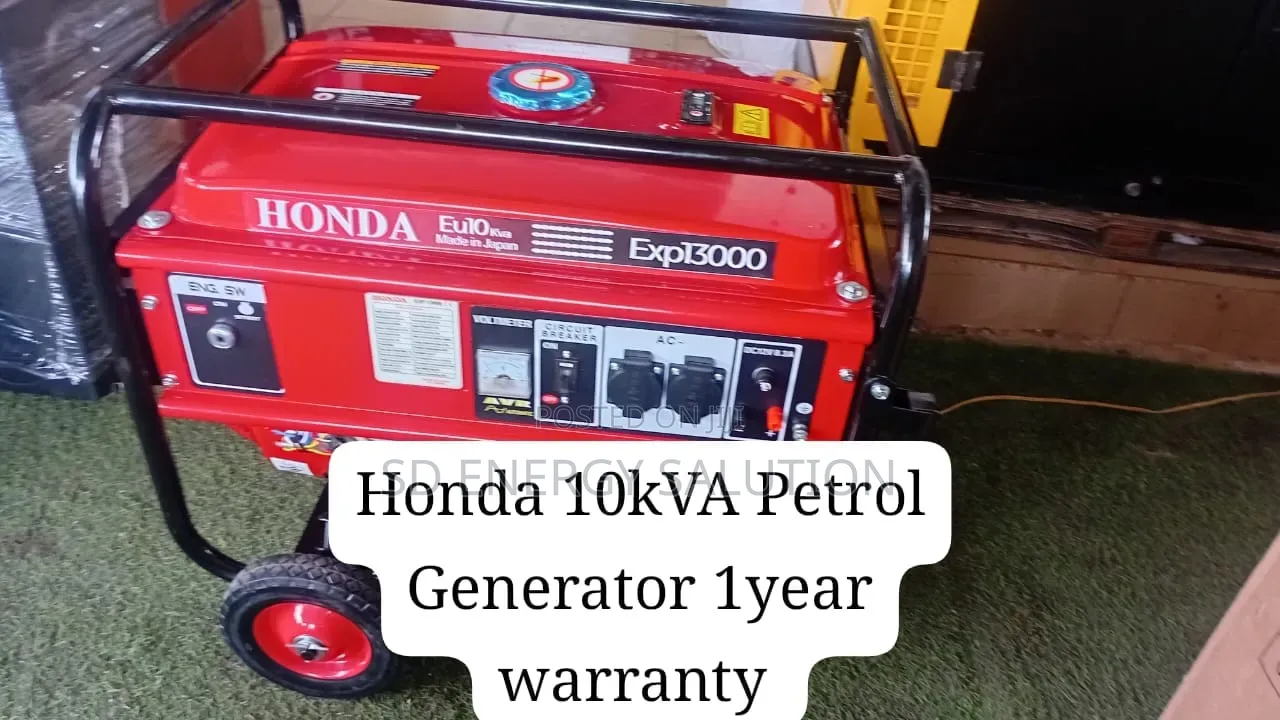 Honda 10kVA Petrol Generator – Powerful Fuel Efficient Generator