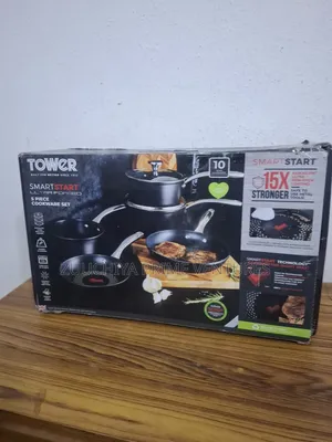 Tower Smartstart 5pcs Cookware Set 15 X Stronger From Uk